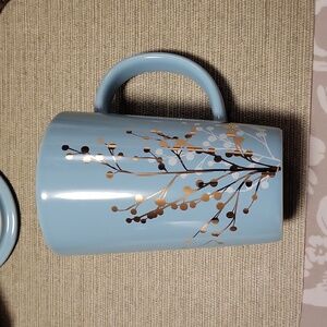 DavidsTea Perfect Mug Icy Blur Berry Branches NWT NIB